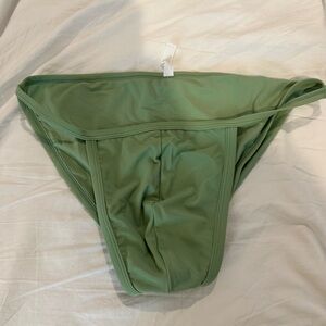 Todd sanfield low tide swim bikini size L new without tags